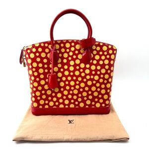 Louis Vuitton Yayoi Kusama Rockit MM Dot Infinity Vernis M91423 Dot Handbag